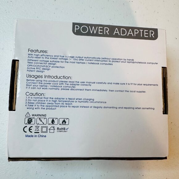 MacBook Air Charger 45W Power Adapter Replacement AC Adapter Model A1436 - Picture 6 of 9